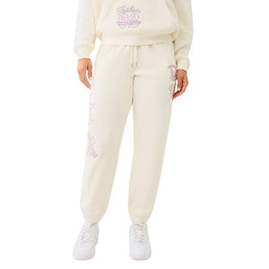 TRUE RELIGION BRANDED BOYFRIEND JOGGER WINTER WHITE