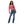 TRUE RELIGION CRYSTAL TR ZIP MOCK NECK LS MAUVEWOOD