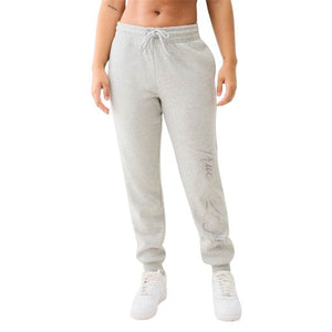 TRUE RELIGION TR MID RISE JOGGER HEATHER GREY