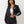 True Religion Shrunken Nylon Track Jacket Jet Black