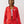 True Religion Shrunken Nylon Track Jacket Flame Scarlet