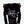 True Religion T-Shirt Crystal Branded V Neck Ls Bby Jet Black