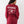True Religion Sweater Ladies Big T Classic Tibetan Red