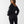 True Religion Off Shoulder Sweater Jet Black