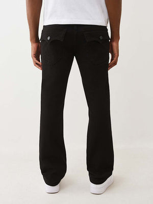 True Religion Jeans Ricky Flap Sn 32 Inseam Body Rinse Black