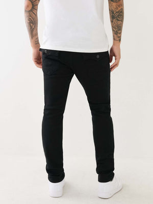 True Religion Jeans Rocco Flap Sn 32 Inseam Body Rinse Black