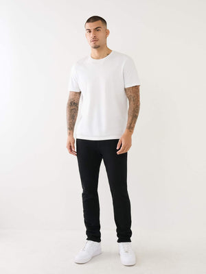 True Religion Jeans Rocco Flap Sn 32 Inseam Body Rinse Black