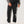 True Religion Jogger Colour Block Nylon Jogger Jet Black/Granite Grey