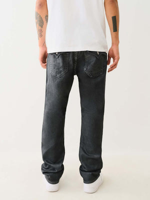 True Religion Jeans Ricky SN Flap Foil Coated Cygnus Foil Coated Black