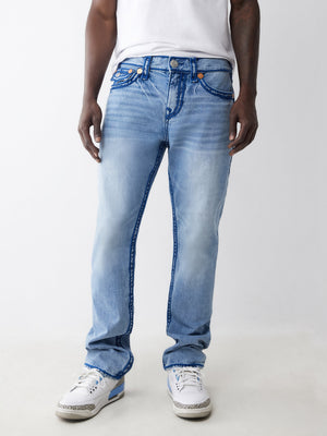 True Religion Ricky Rope Stitch Flap 34In Rocky Point Light Wash