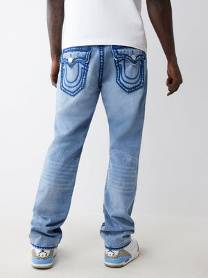 True Religion Ricky Rope Stitch Flap 34In Rocky Point Light Wash