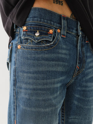 True Religion Joey Sn Flap 34In Dark Wash