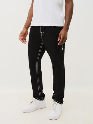 True Religion Jeans Rocco Super T No Flap 32 In Black Rinse