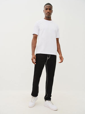 True Religion Jeans Rocco Super T No Flap 32 In Black Rinse