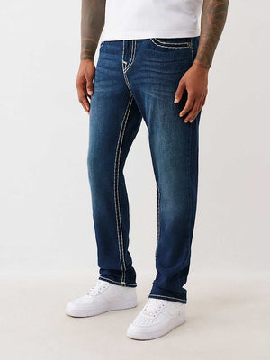 True Religion Jeans Rocco Super T Nf 32 Inseam Damon Dark Wash