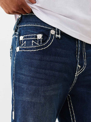 True Religion Jeans Rocco Super T Nf 32 Inseam Damon Dark Wash