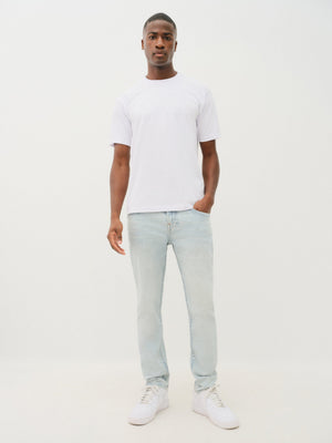 True Religion Rocco Sn Flap 32 Inseam Drover Light Wash
