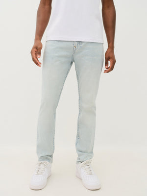 True Religion Rocco Sn Flap 32 Inseam Drover Light Wash
