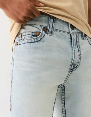 True Religion Matt Super T No Flap 32In Light Clearwater Wash