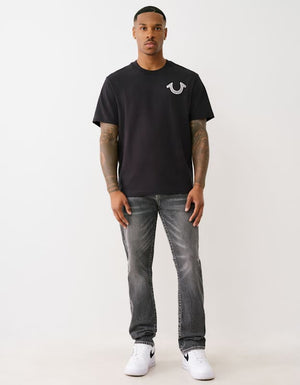True Religion Rocco Sn No Flap 32In Resistance Black Wash