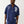 True Religion Oversized Ss Mesh Polo Medieval Blue