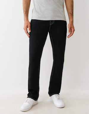 True Religion Ricky Bigt Nf Buddha Embr 34In 2Sb Black Rinse