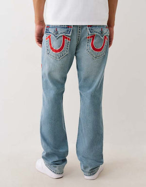 True Religion Ricky Super T Flp Mesh Hs 34In Desperado Light Wash
