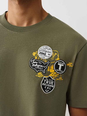 True Religion Ss University Tee Kalamata