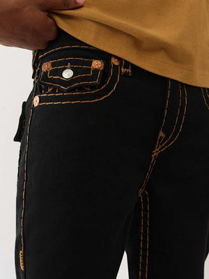 True Religion Ricky Super T Flap 34In 2Sb Black Rinse