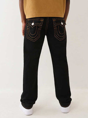 True Religion Ricky Super T Flap 34In 2Sb Black Rinse