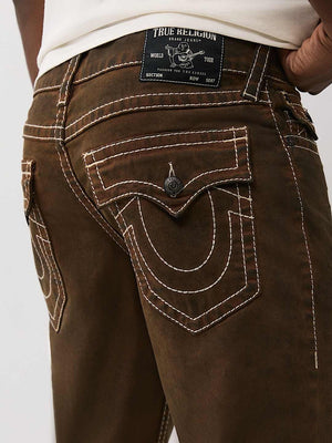 True Religion Ricky Big T Flap 34In Charlatans Brown Wash