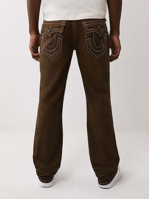 True Religion Ricky Big T Flap 34In Charlatans Brown Wash
