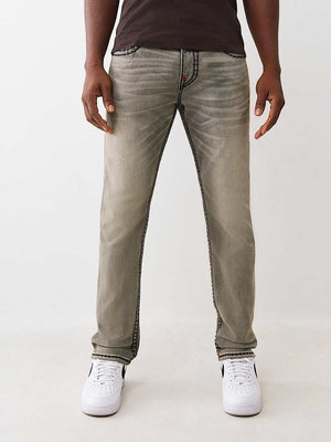 True Religion Jeans Rocco Super T No Flap 32 In Grey Wash