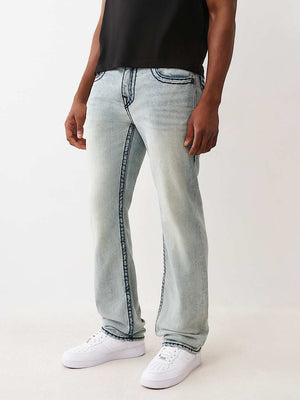 True Religion Ricky Super T Flap 34In Light Wash