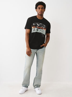 True Religion Ricky Super T Flap 34In Light Wash