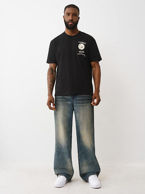 True Religion Vinny Sn Flap 34In Warm Sand Medium Wash