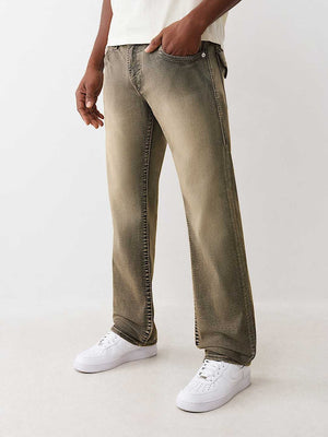 True Religion Ricky Big T Flap 34In Compass Trail Black Wash