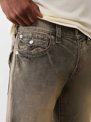 True Religion Ricky Big T Flap 34In Compass Trail Black Wash