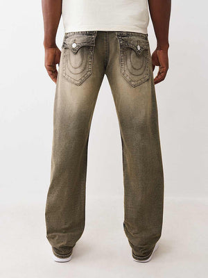 True Religion Ricky Big T Flap 34In Compass Trail Black Wash