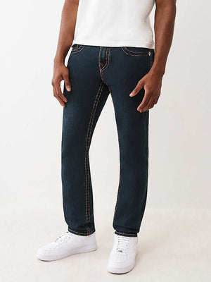 True Religion Jeans Rocco Super T Flap 32In Warm Hearth Rinse Wash