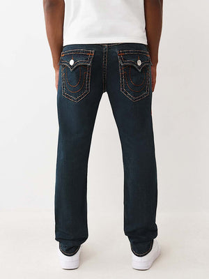 True Religion Jeans Rocco Super T Flap 32In Warm Hearth Rinse Wash