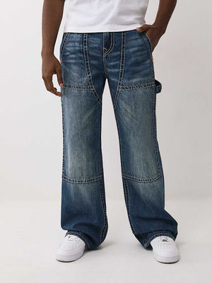 True Religion Vinny Carpenter Big T Nf 34In Red Wine Medium Wash