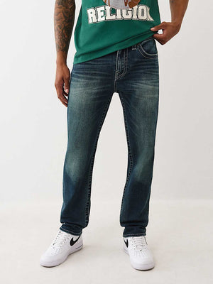 True Religion Jeans Rocco Sn No Flap 32 In Gotham Grind Dark Wash
