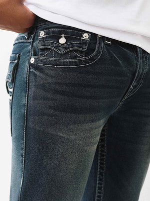 True Religion Jeans Ricky Flp Lurx Warpd Hs Sn 34 Night Rush Blue Black Wash