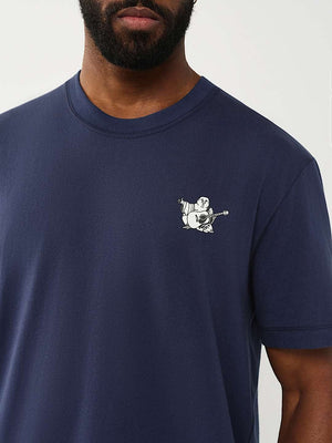 True Religion Ss World Tour Tee Dress Blue