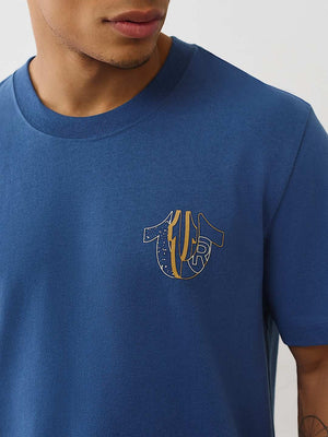 True Religion T-Shirt Ss Registered Hs Spec Vintage Navy