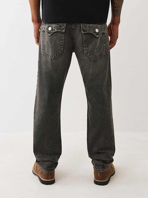 True Religion Ricky Sn Flap Applied Tr Compass Trail Black Wash