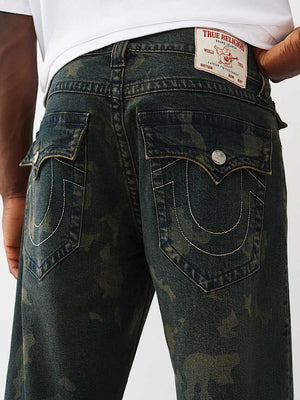 True Religion Bobby Sn Flap 32In Bold Stride Dark Wash