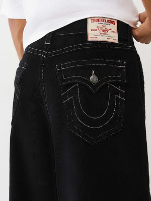 True Religion Danny Cord Sn Pants Jet Black