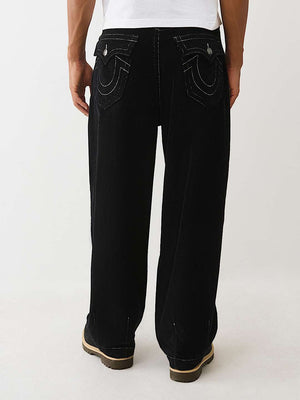 True Religion Danny Cord Sn Pants Jet Black